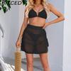 BITCED Sexy Bodycon Skirt - Lace-Up Hemline with Slit Women's Summer Skirt