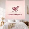 Liverpool Custom Your Name Wall Decor Tapestry Art For Pet Memorial Birthdaywedding Party Backdrop Family Gift