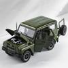 1/18 Scale UAZ Hunter Alloy Car Model Diecasts Metal Off-road Vehicles Car Model Sound and Light Simulation Collection Kids Toys Gifts