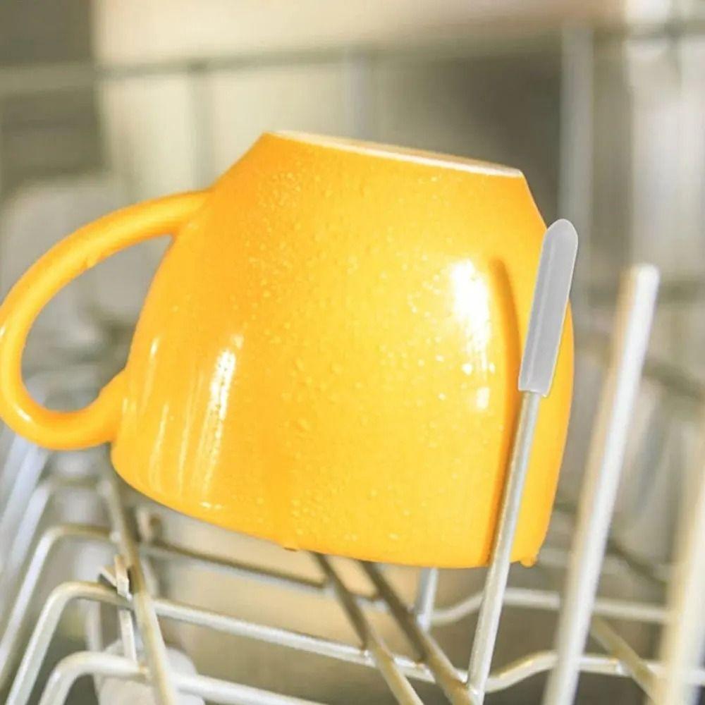 100pcs Rubber Tip Cap Cover Flexible End Cover Caps Dishwasher Rack Caps Covers Tine Prong End