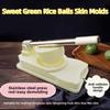 Efficient Dumpling Skin Wrapper Mold Hand Press Dough Press Maker  Restaurants