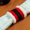 2 Teile/los Santa Kleidung Serviette Ring Weihnachten Handtuch Halter Kreise Weihnachten Dinner-Party Tisch Dekor Weihnachten Dekorationen für Zu Hause