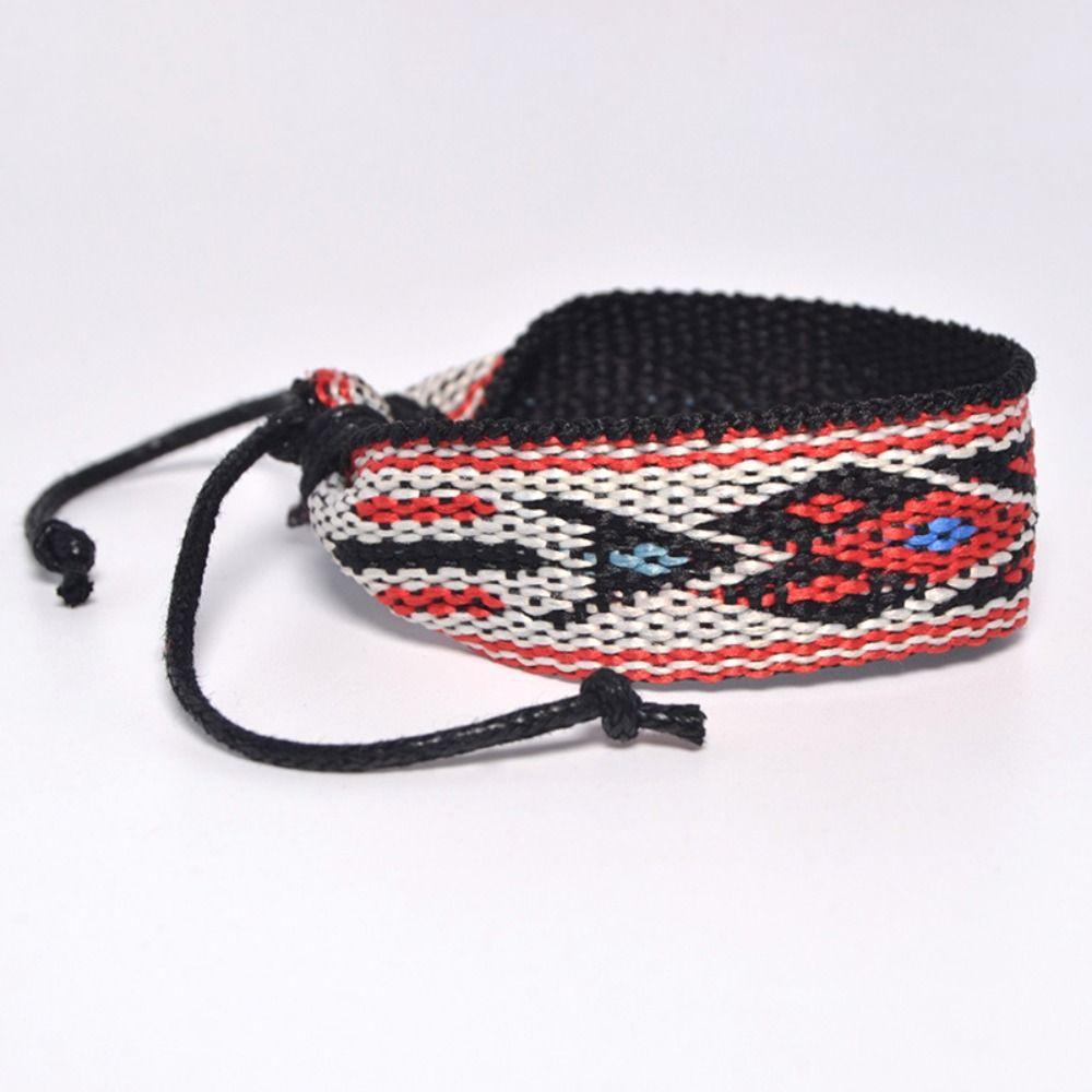 Ethnic Style Charms Rope Bracelets Retro Woven Bracelet Gifts Hand Braided Rope