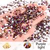 Pujiang Crystal Rhinestone Skleněné ploché dno Diamond Oblečení Doplňky Kulatý vrták na nehty DIY Náušnice Taška Samolepka Vrtačka