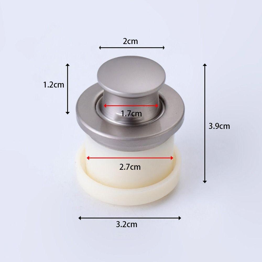 Pop-up Wardrobe Cabinet Knobs Minimalist Bouncing Handle Cabinet Pull Home Hardware  Household