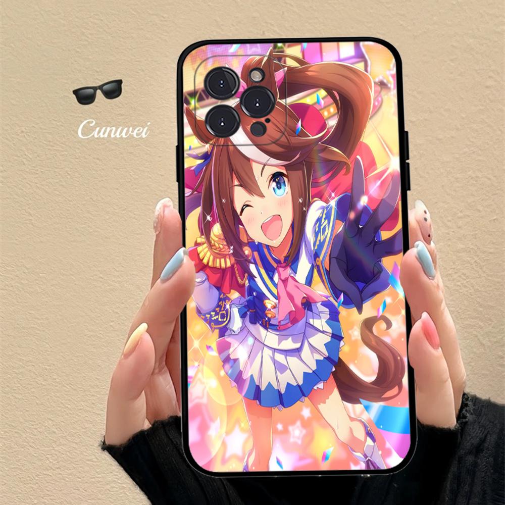 Anime Uma Musume Pretty Derby Tokai Teio Phone Case For IPhone 16 15 14 11 12 13 Mini Pro XS Max Cover 6 7 8 Plus X Funda Shell