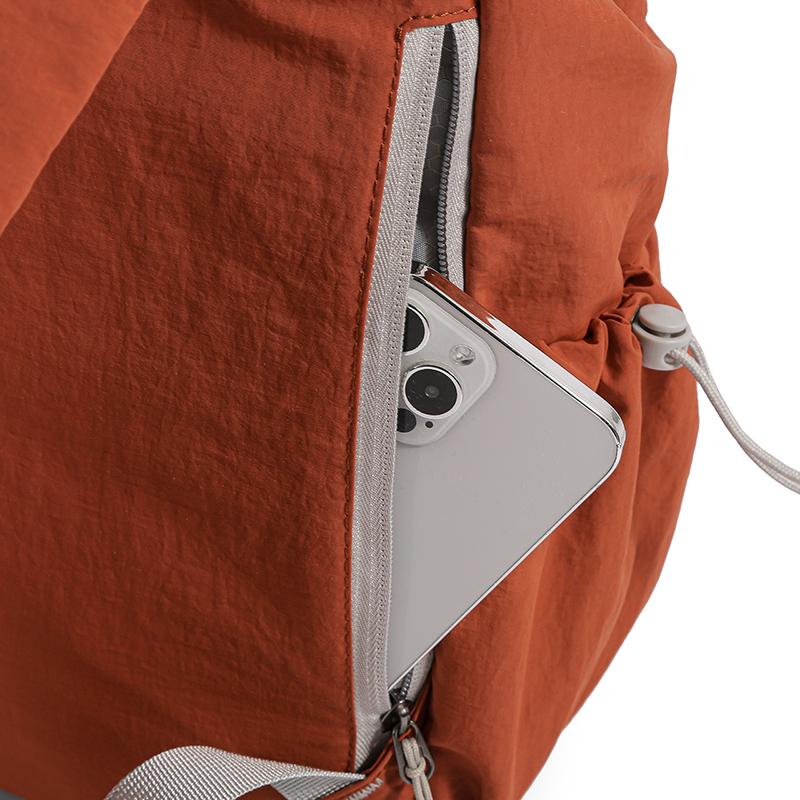 Student's Large Capacity Schoolbag Men's Color Contrast Backpack