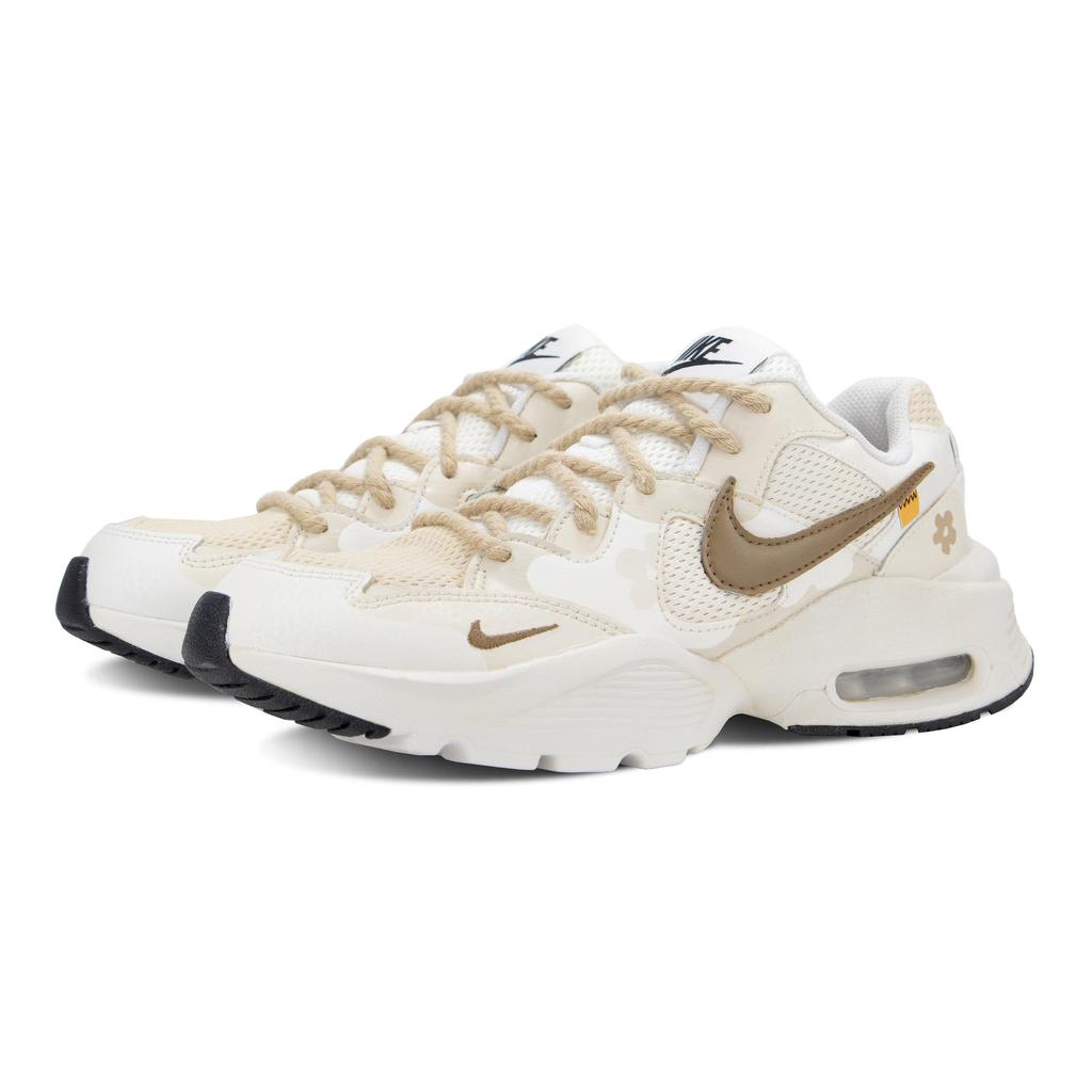 Nike Air Max Fusion Low top Air Cushion Casual Running Shoes Women's Beige Brown CJ1671-100(Team160-)
