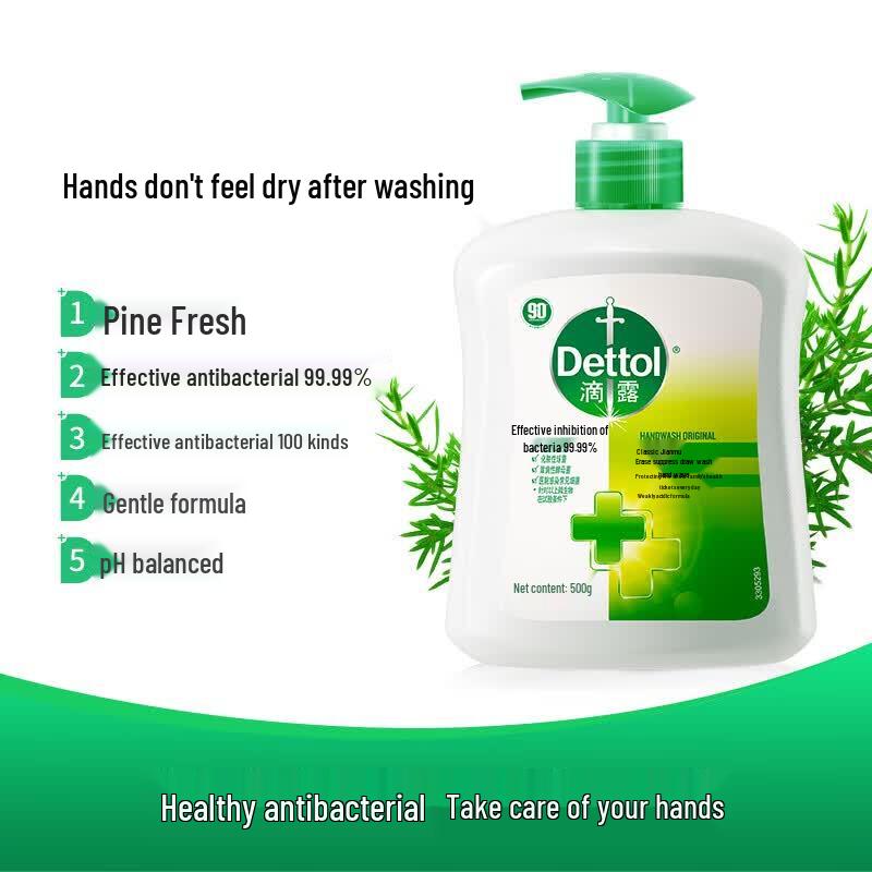 

Dettol Antibacterial Hand Wash Family Pack