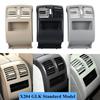 Black Gray Beige Car Rear Air Conditioner Ac Vent Grille Outlet Cover For Mercedes Benz X204 GLK Class 220 250 300 350 2008-2015