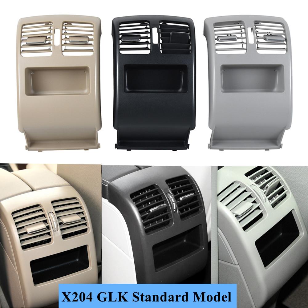 Black Gray Beige Car Rear Air Conditioner Ac Vent Grille Outlet Cover For Mercedes Benz X204 GLK Class 220 250 300 350 2008-2015