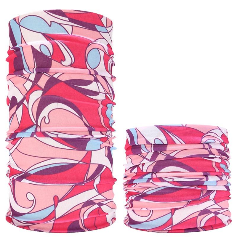 Outdoor Seamless and Changeable Magic Headscarf Men and Women Cycling Headscarf Face Mask Neck Cover Windproof Scarf Summer Sun Protection