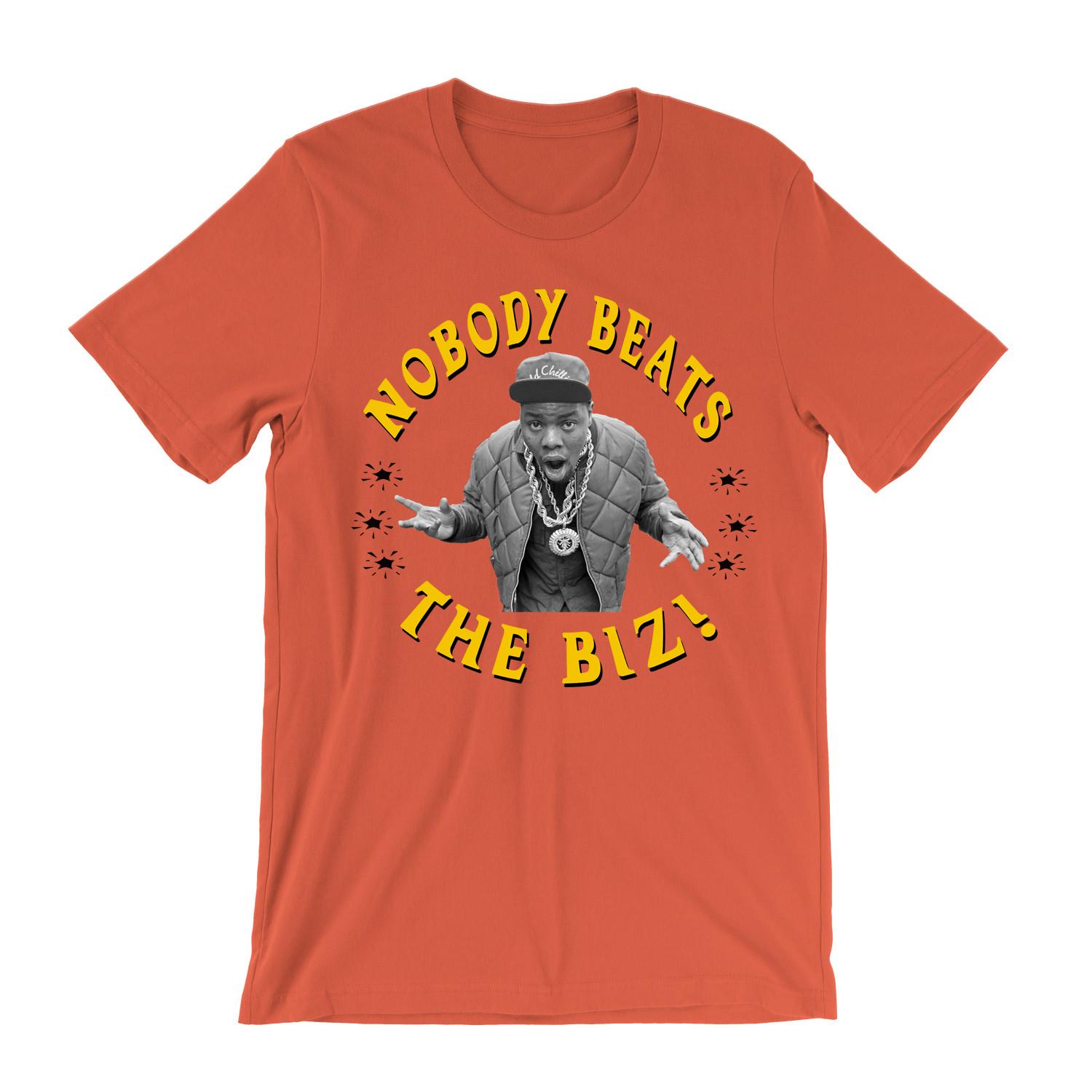 

26 Biz Markie Nobody Beats The Biz! Shirt - Cold Chillin Old School Hip Hop 80 s Unisex T-Shirt XXXL