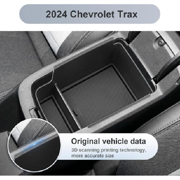 Center Console Organizer ert ABS Materials Tray 2024 2025 2026 Trax Black