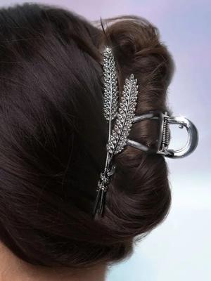 Hair Clip At The Back Of The Head, Light Luxury Grip Clip, Large Clip, High-end Feeling, Coiled Hair Grip Clip, Light Luxury Hair Clip Headband