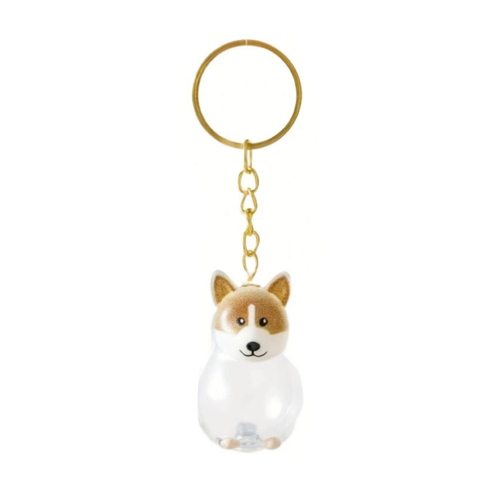 Dog Hair Storage Cute Pendant Keychain Bag Ornament,Creative Cartoon Pet Hair Pendant