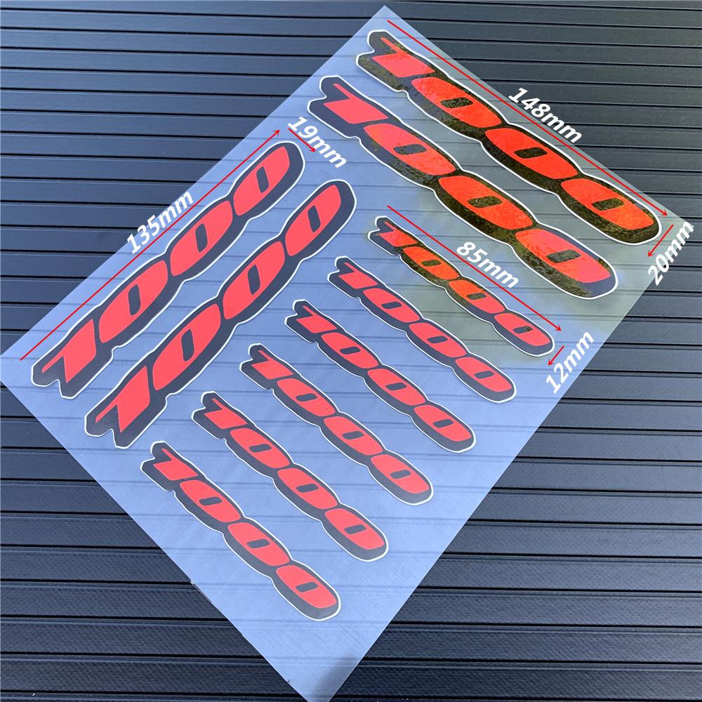 

1 пара универсальных наклеек на заднюю часть обтекателя мотоцикла, эмблема для Honda Suzuki Kawasaki Yamaha для 600 750 1000cc Type 9