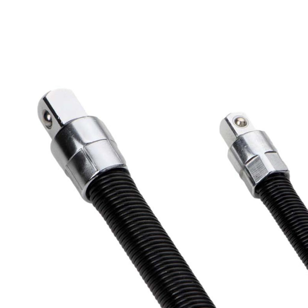 Extension Rod Electric Wrench Sleeve Socket Soft Bendable Hose for Screw Removal