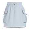 Fosfuturestyle Soft Comfortable Simple Versatile Casual Skirt Women Skirts Yellow Blue Bright-White KC3775