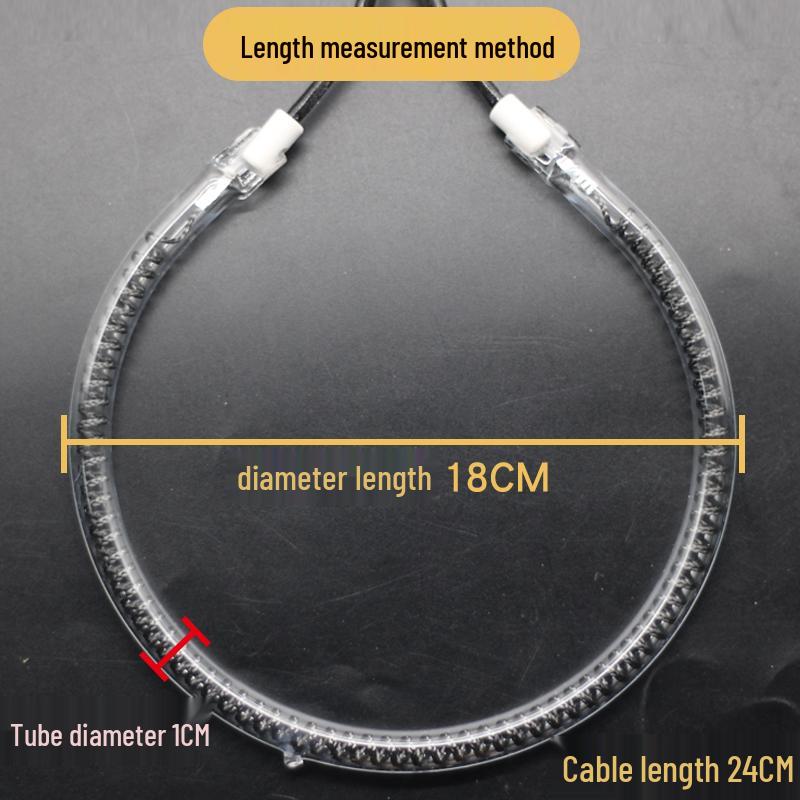 Halogen Air Fryer Carbon Fiber Heating Tube for Universal Oven and Barbecue