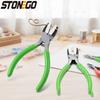 High Carbon Steel Plastic Head Pliers DIY Jewelry Bead Crimping Tools Handmade Crimping Pliers for Craft Projects