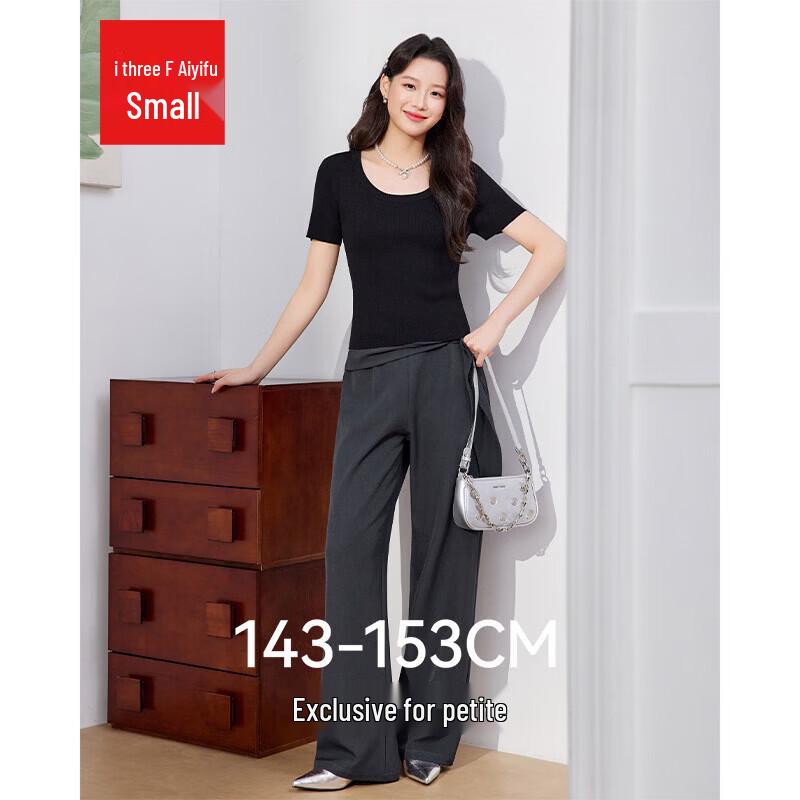 IEF Aiyifu Petite Commuter Chic Two-Piece Pants Set XS