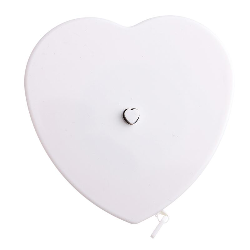 150Cm/60" Heart Shape Bmi Tape Accurate Body Measuring Tape Bmi Calculator Cut Size Measurer Ruler Tailor Tool Clothing Design Measurement Tool