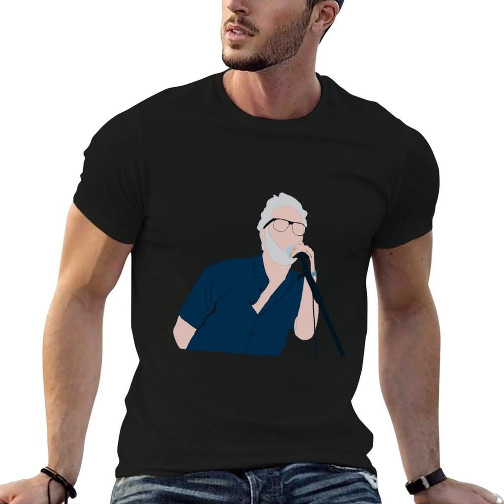 Matt Berninger Tshirt T Shirts Cotton 100 Anime T Shirts For Unisex Unisexs Graphic T Shirts Tshirt