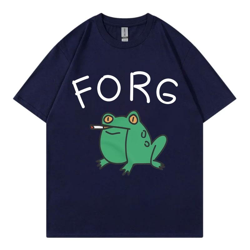 Funny Frog Meme Graphic T Shirts Men Women Clothing High Quality Fashion Short Sleeve Tshirt Summer Casual Loose Cotton T Shirt