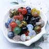 10pcs (Random)Crystal Stone 2CM Mini Mushroom DIY Micro Landscape Forest Garden Flower Pot Decoration Small Mushroom Decoration