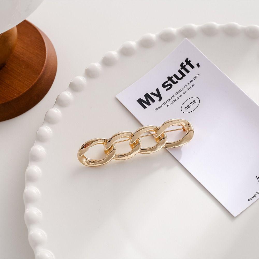 Button Clasps Pants Button Tightener Waist Buckle Twist Chain Brooches Skirts