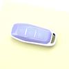 Silver Edge TPU Car Key Case Cover Keyless For Ford Mondeo 3 4 5 MK3 MK4 MK5 Focus 3 4 Ranger S C Max Explorer Fiesta Shell Fob Accessories