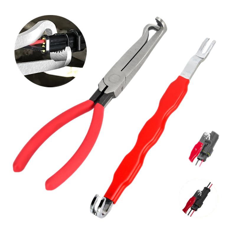 Electrical Disconnect Pliers Oil Pipe Cutting Repair Tools Car Fuel Line Breaker Tool Kit Truck Connector Separator Wire Removal