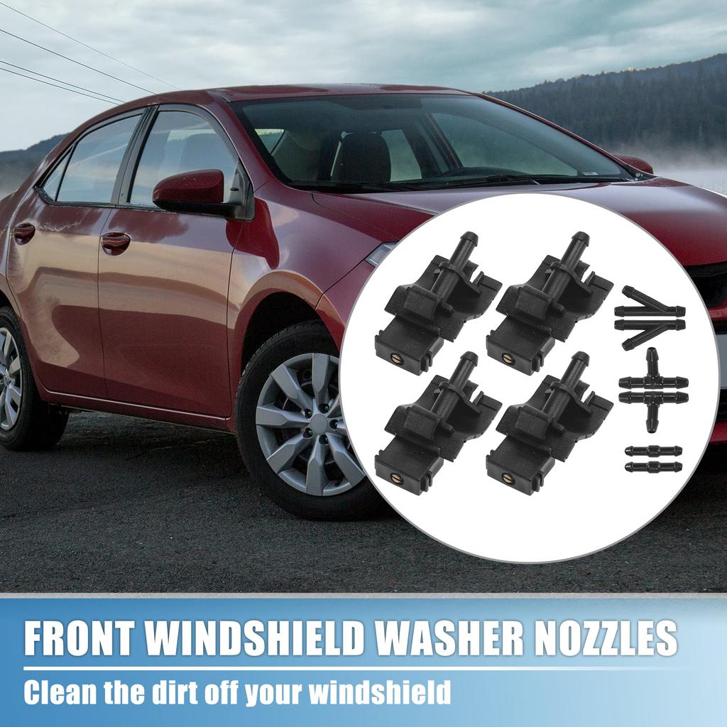 A ABSOPRO Windshield Washer Nozzle #8538112300 Windshield Nozzle, Wiper Washer Jet, Fluid