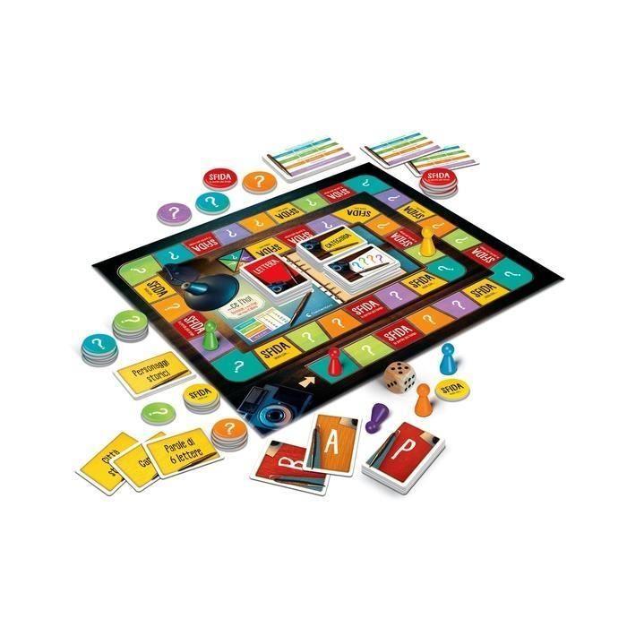 Jeu de plateau d'apprentissage - CLEMENTONI - 16639 - Multicolore - 10 ans et plus - 2 joueurs ou plus