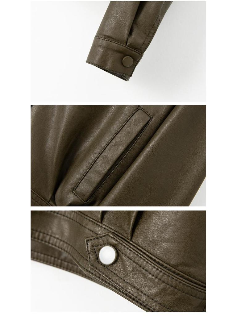 Damen Neue Slim Fit Lammlederjacke - High-End Marke, Frühling & Herbst Kollektion