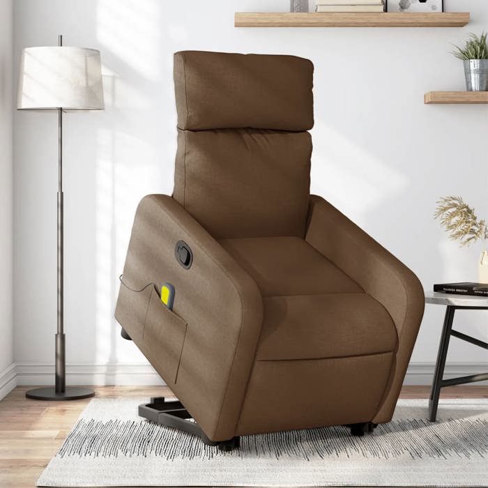 VidaXL Reclining Massage Armchair, Relaxation Chair with Adjustable Backrest and Footrest, Salon Seat Room of 3206712