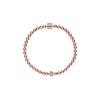 Pandora Braccialetto con perline in oro rosa 14 carati Braccialetti da donna 588342CZ