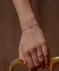 Fademine Triple Pleated Bracelet