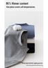 Men's 2025 Pure Cotton Mid-Neck Plush Base Layer Set - Autumn 280g Double-Brushed A-Class