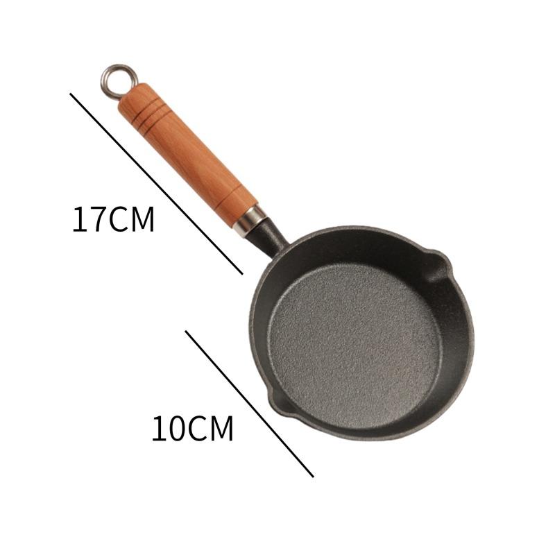Cast Iron Pan Dutch English Muffin Frying Uncoated Steak Pot Egg