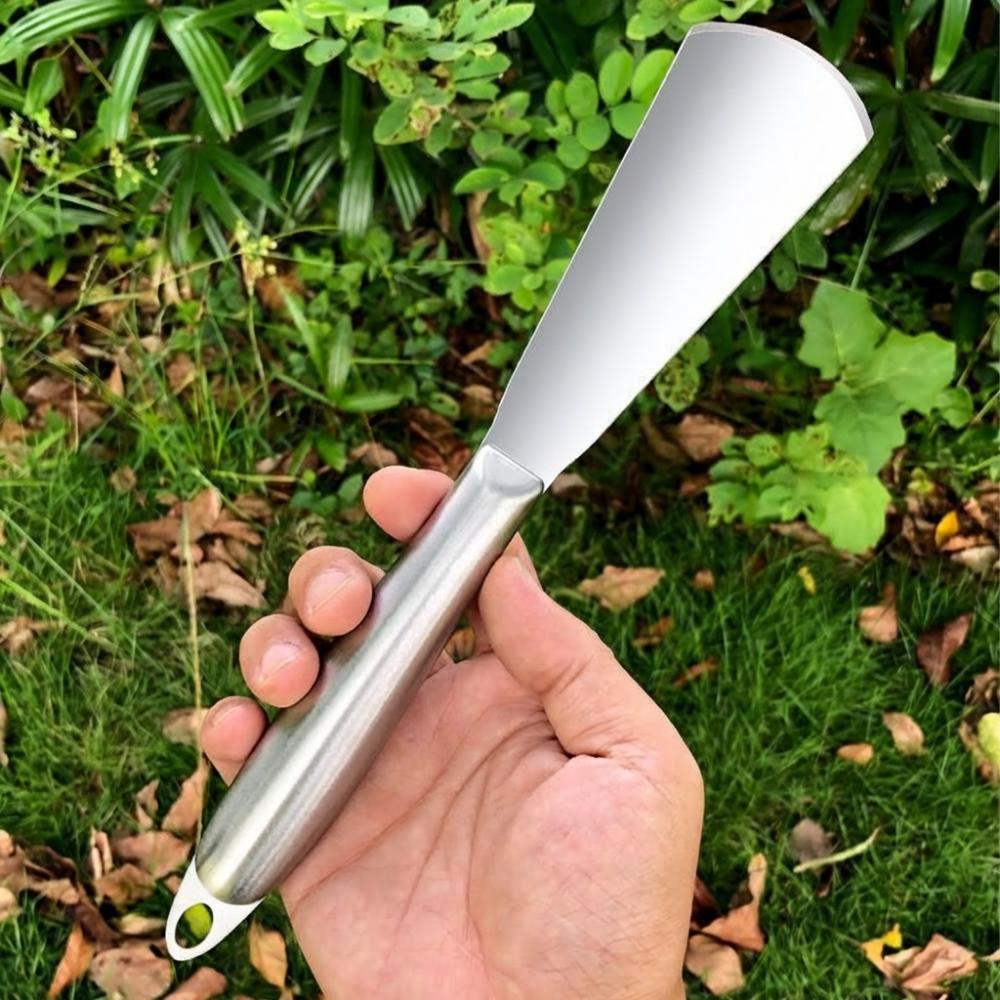 Утолщенная лопата из нержавеющей стали, цельнолитая, инструмент для пересадки, садовая лопата, нержавеющая, с отверстием для подвешивания, лопата для посадки