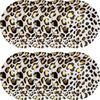 Leopard Dessert Plates 7 Inch Disposable Paper Plates 24 Count Sturdy Plates Party Supplies Tableware Events Celebrations