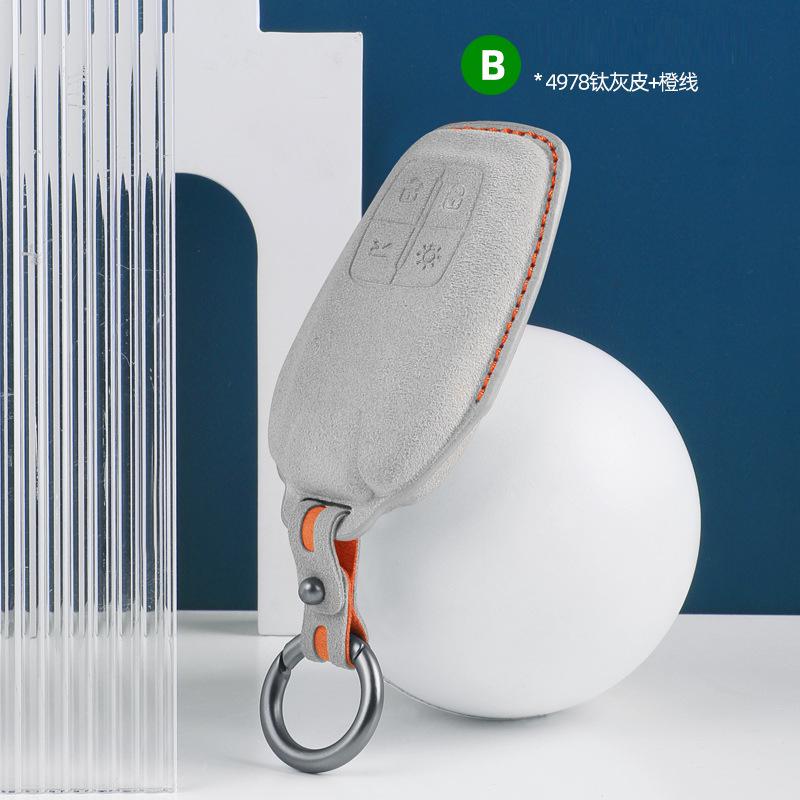 Car Key Case Cover Shell Fob for Ferrari 488 Roma SF90 F8 Protofino 812 458 F430 4 Buttons Car Remote Keychain Accessories JG9