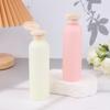 200ML Plastic Shampoo Shower Gel Foaming Soap Dispensers Refillable Bottles Flip Lotion Bottles