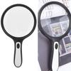 Magnifying Glass LED Illuminated Magnifier Handheld Reading Magnifying Glass for Elderly