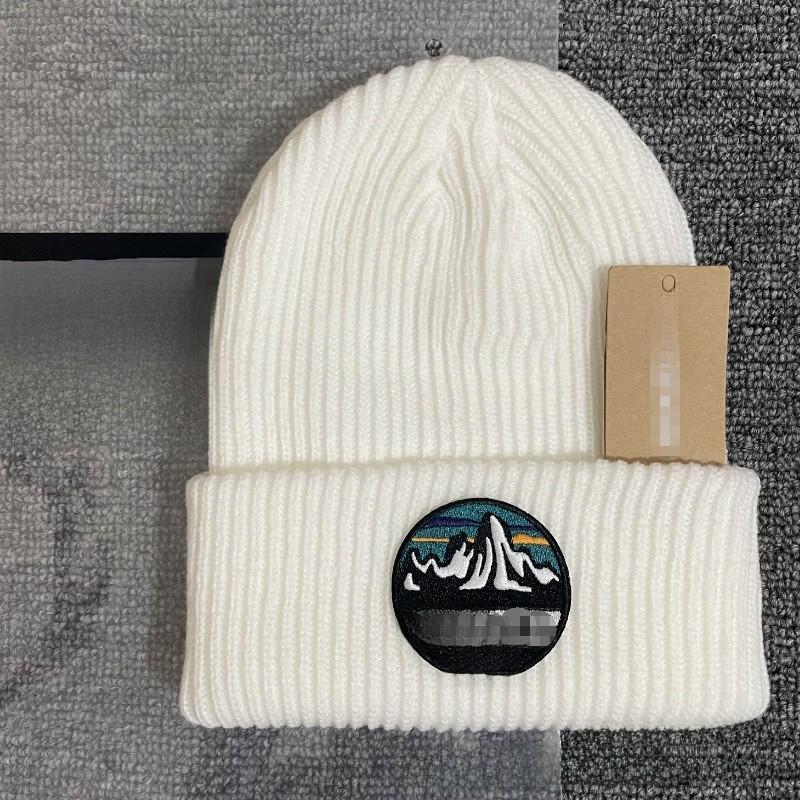 Hat Winter Knitted Outdoor Windproof Snow Mountain Decoration Fashion Warm Hat