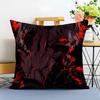 TTokyo Ghoul Cushion Cover Washable Linen Pillowcase Soft  for Sofa Bed Cozy Home Room Decor