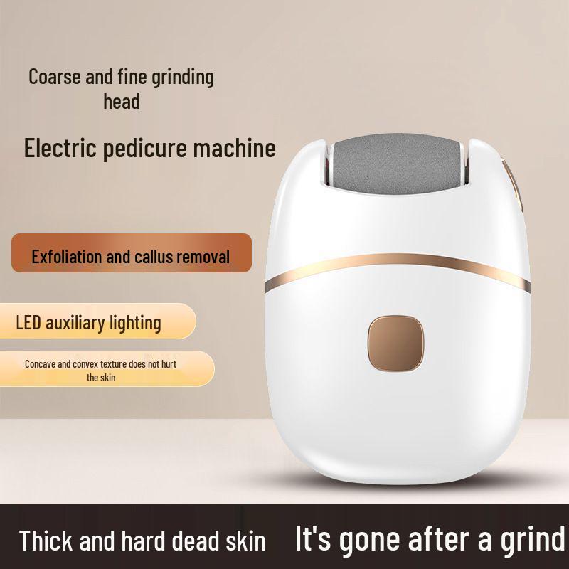 Rechargeable Electric Foot Callus Remover - Automatic Pedicure & Dead Skin Grinder