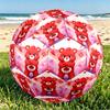 Care Bears Print Size 5 Soccer Ball, PU Wear Resistant Football for Match Training and Daily Practice, Birthday Gift for Soccer Fans